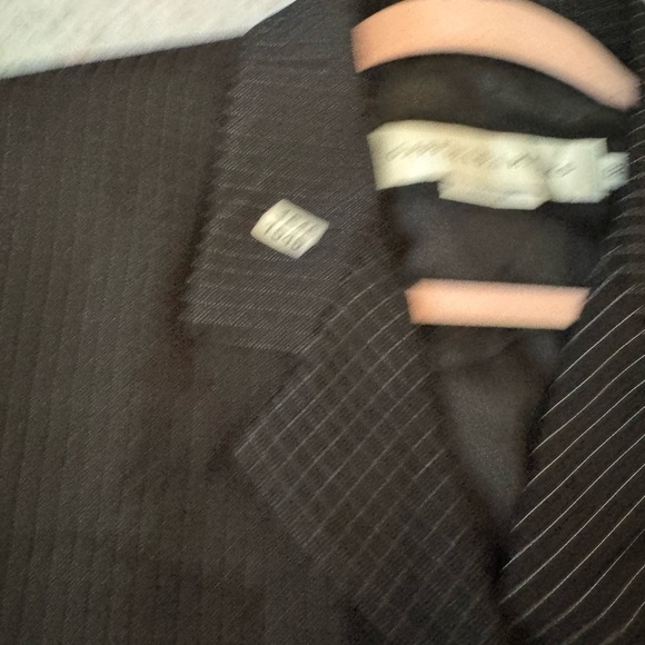 Garfield & Marks Black Checkered Button Down Jacket 12 - Picture 8 of 8